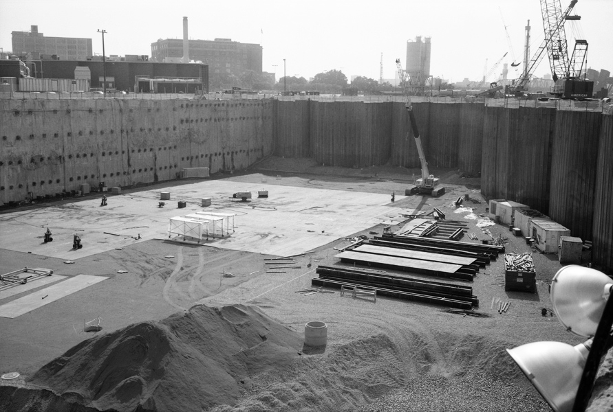 Casting Basin Work Beginning