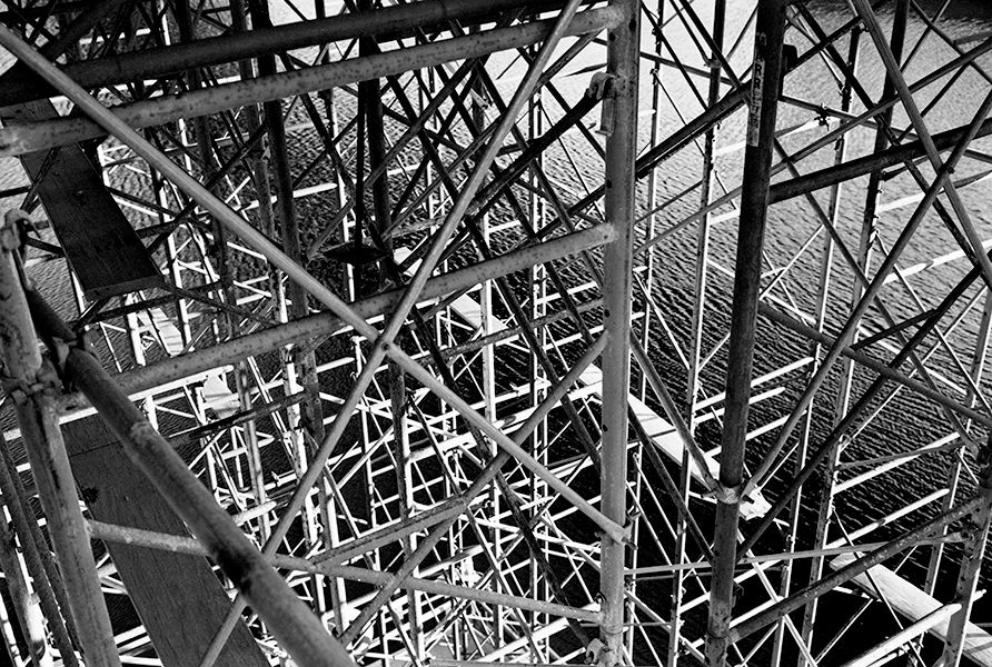 Boston Big Dig Zakim Bridge Construction