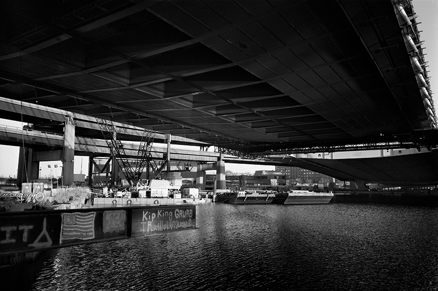 Boston Big Dig Zakim Bridge Construction