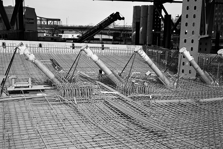 Boston Big Dig Zakim Bridge Construction