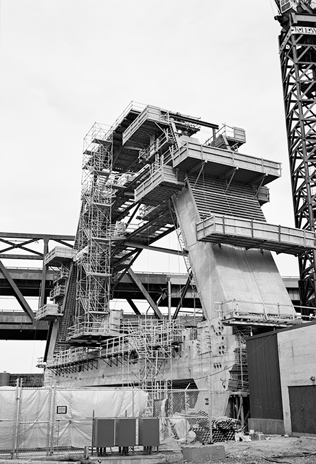 Boston Big Dig Zakim Bridge Construction