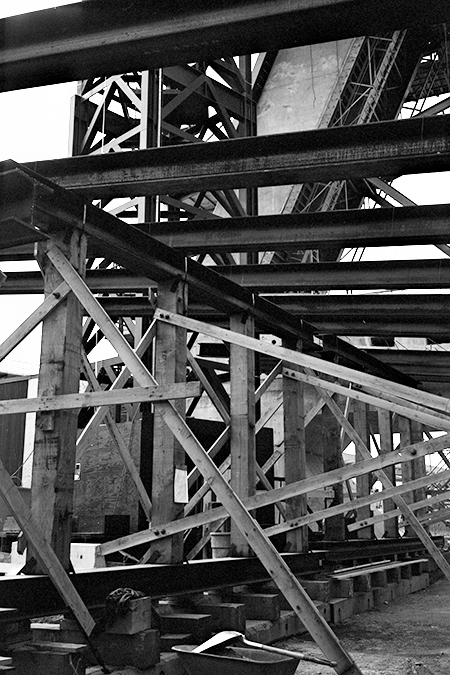 Boston Big Dig Zakim Bridge Construction