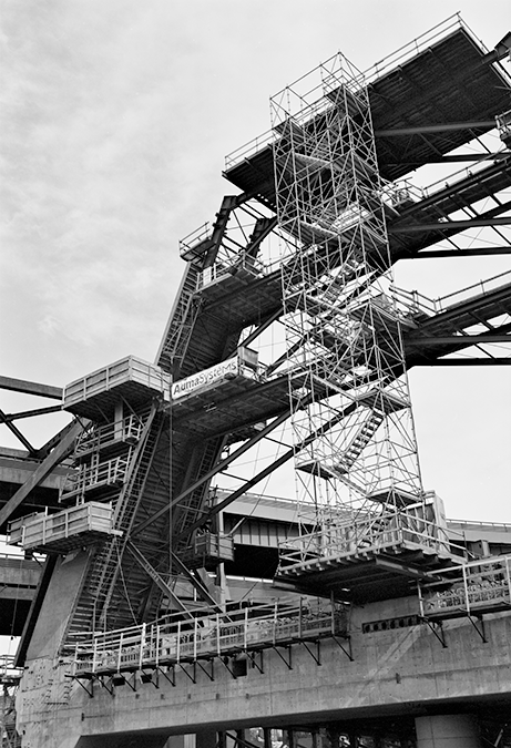 Boston Big Dig Zakim Bridge Construction