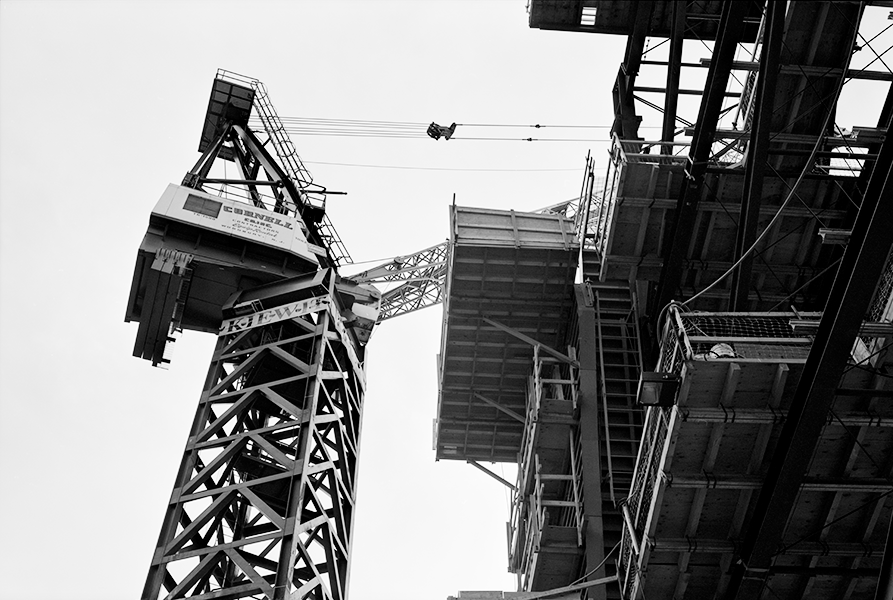 Boston Big Dig Zakim Bridge Construction