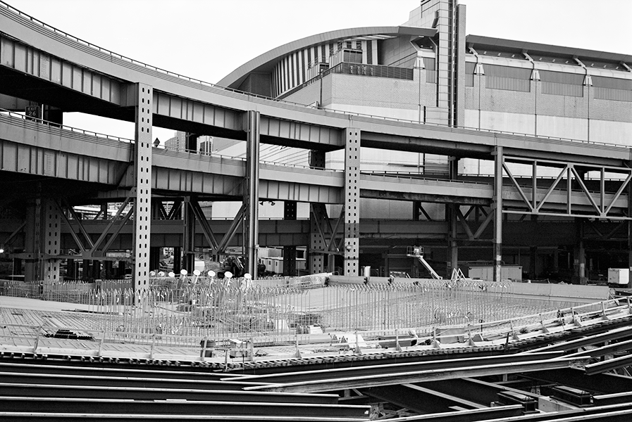 Boston Big Dig Zakim Bridge Construction